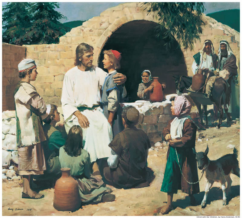 Jesus Christ loves little children Mormon