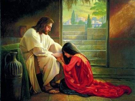 Jesus forgives sinners Mormon