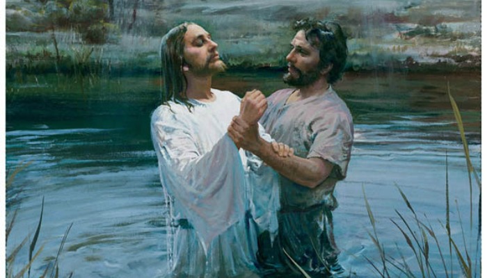 Christ's baptism
